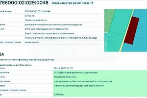 ділянка за адресою смт. Макарів, 