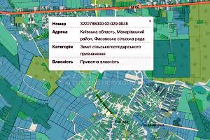 ділянка за адресою смт. Макарів, 