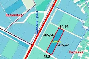 ділянка за адресою с. Путрівка, Сонячна вул.