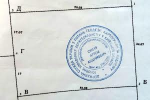 участок по адресу Дніпровська