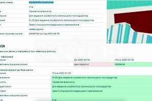 ділянка за адресою смт. Димер, 