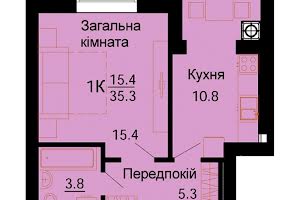 квартира по адресу Героев Небесной Сотни просп., 34