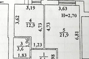 квартира по адресу Академика Сахарова ул., 16а