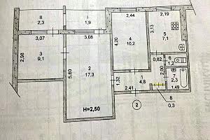 квартира за адресою 7 Заречный, 3