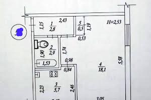 квартира за адресою Харків, Бульвар Богдана Хмельницького, 18