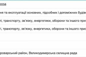 ділянка за адресою 