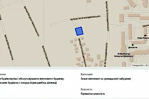 ділянка за адресою Леся Курбаса вул., 33