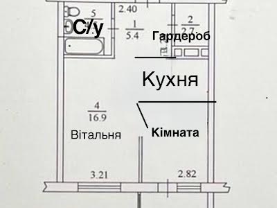 квартира по адресу Ованеса Туманяна ул., 1-А