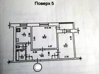 квартира по адресу Вітряні Гори ул., 3