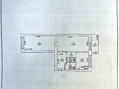 квартира за адресою проспект Миру, 8