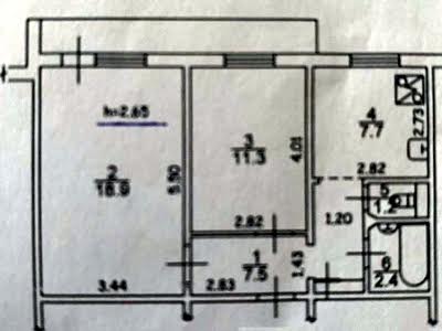 квартира за адресою Київ, Каштанова вул., 8-А