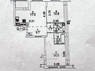 квартира за адресою Салютна вул., 2к2