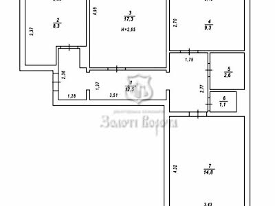квартира по адресу Академика Палладина просп., 24