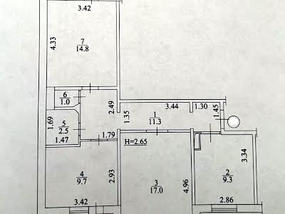 квартира за адресою Європейського Союзу просп. (Правди), 33