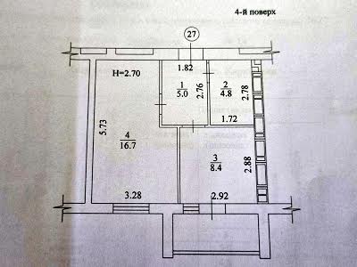 квартира по адресу Академика Барабашова ул., 14
