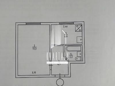 квартира за адресою Голосіївський просп. (40-річчя Жовтня), 98/2