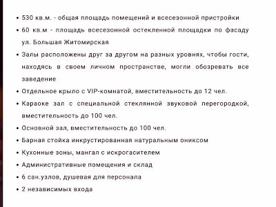 комерційна за адресою Велика Житомирська вул., 40
