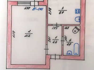 квартира по адресу Академіка Амосова, 6