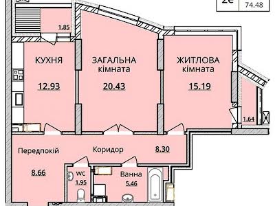 квартира за адресою Київ, проспект  Оболонский, 1