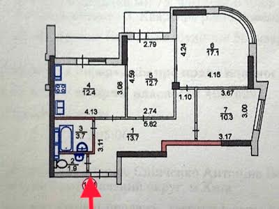 квартира по адресу Каховская ул., 56