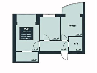 квартира по адресу Ирпень, Защитников ул., 6