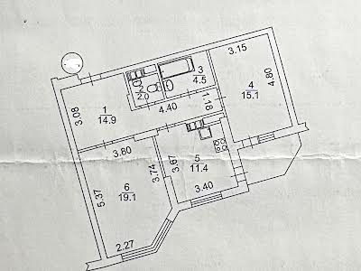 квартира по адресу Киев, Олены Пчилки ул., 2