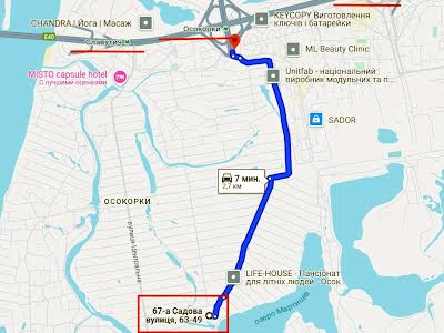 дом по адресу 67-ма Садова