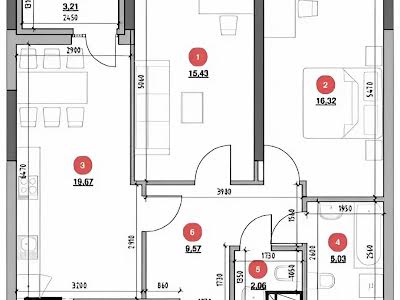 квартира по адресу Днепровская набережная ул., 17В
