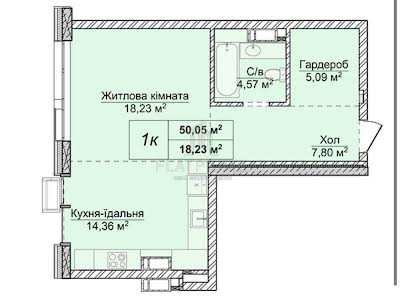 квартира за адресою Андрія Верхогляда вул.(Михайла Драгомирова), 20А