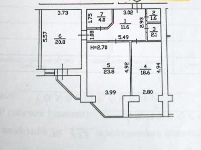 квартира за адресою Київ, Юлії Здановської вул. (Ломоносова), 58