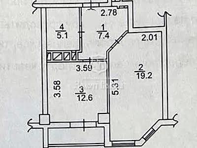 квартира за адресою Любомира Гузара просп. (Космонавта Комарова), 26