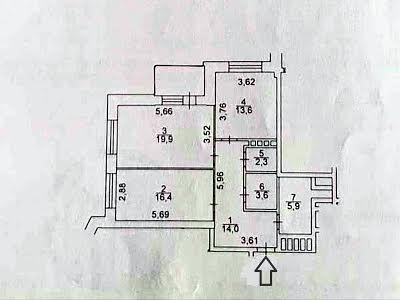 квартира по адресу Никольско-Слободская ул., 3Б