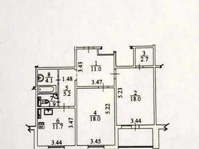 квартира за адресою Ясинуватський пров., 11