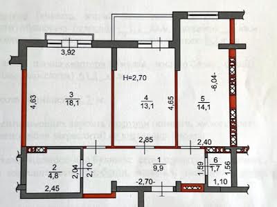 квартира по адресу Метрологическая ул., 15-А