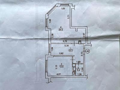 квартира за адресою Борисо-Глібська вул. (Ватутіна), 111