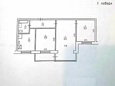 квартира по адресу Берестейский просп. (Победы), 127