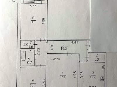 квартира по адресу Паникахи ул., 77 а