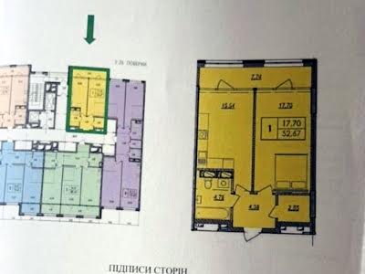 квартира по адресу Миколы Бажана просп., 17