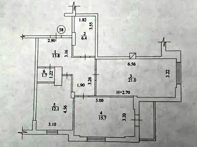 квартира за адресою Харків, Качанівська вул., 19