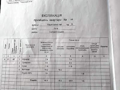 квартира за адресою Кадетський Гай вул., 8