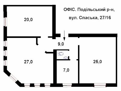 комерційна за адресою Спаська вул., 27/16