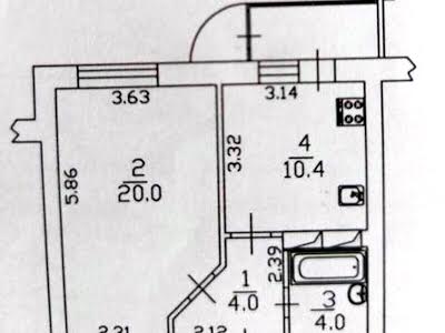 квартира по адресу Бориспольская ул., 6