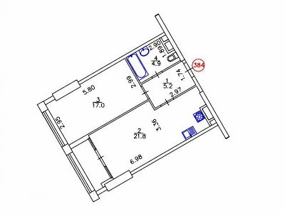 квартира за адресою Київ, Берестейський просп. (Перемоги), 11