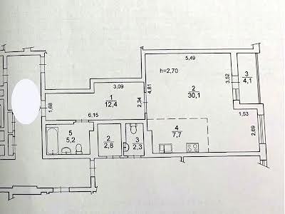 квартира за адресою Київ, Загорівська вул. (Багговутівська), 25