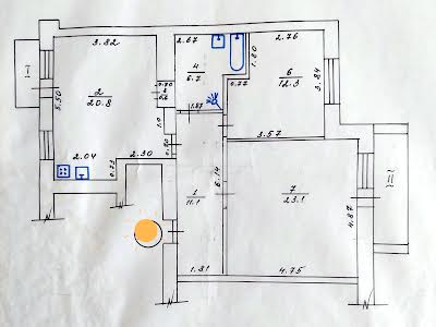 квартира за адресою Ахсарова вул., 3-В