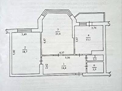 квартира за адресою Пономарьова вул., 26