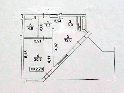 квартира за адресою Ростиславська вул. (Маршала Рибалка), 5б