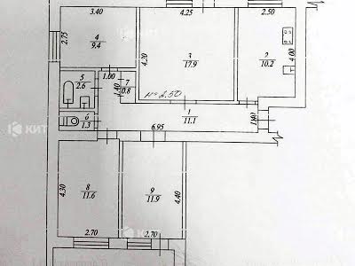 квартира по адресу Донбасский пер., 17