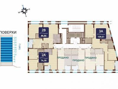 квартира за адресою Миколи Бажана просп., 151Б