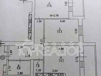 квартира по адресу  Рогатинская Левада ул., 16